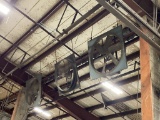 HANGING WAREHOUSE FANS IN PRODUCTION AREA