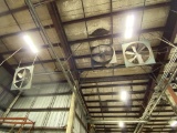 HANGING WAREHOUSE FANS IN PRODUCTION AREA