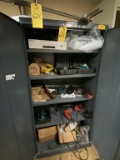 LOT CONSISTING OF (2) METAL CABINETS AND CONTENTS