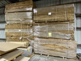 PALLETS OF CORRUGATED PACKING MATERIAL