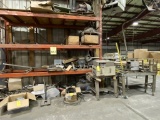 CONTENTS OF (2) PALLET RACKS SHELVES