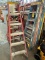 6' WERNER FIBERGLASS ALUMINUM A FRAME LADDERS