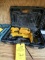 DEWALT CORDLESS ANGLE DRILL WITH BATTERY,