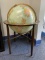 WOOD FRAMED GLOBE