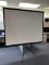 PORTABLE PROJECTION SCREEN, SCREEN MEASURES 8'