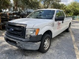 2014 FORD F-150 EXTENDED CAB PICK-UP TRUCK (THIS LOT WILL BE AUCTIONED AT 1PM)