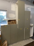 LOT CONSISTING OF (6) FORMICA CUBBY STORAGE