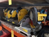 ASSORTED CHOP SAWS: INCLUDES (1) MITRE SAW,