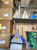 ASSORTED HOPPERS WITH AIR SPRAY GUNS