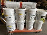 5 GALLON CONTAINERS OF FAST GRAB ADHESIVE