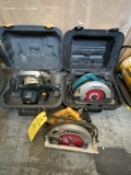 CIRCULAR SAWS, MAKITA, DEWALT AND RYOBI,