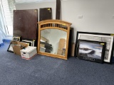 LOT CONSISTING OF ASSORTED FRAMED PRINTS,