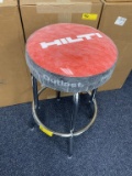 HILTI CHROME BASE SWIVEL STOOLS, BRAND - NEW IN BOX