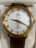 OMEGA DE VILLE CO-AXIAL CHRONOMETER, 18 KT SOLID GOLD