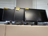 ASSORTED MONITORS: (2) DELLS, 17