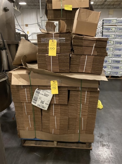 BOXES, 15" X 8" X 6"