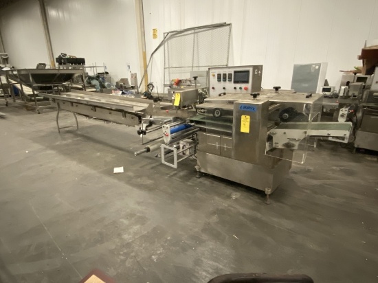 AUTOMATIC FLOW WRAPPING MACHINE (21 FEET LONG)