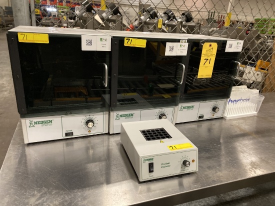 (3) NEOGEN 90 WATT OVENS