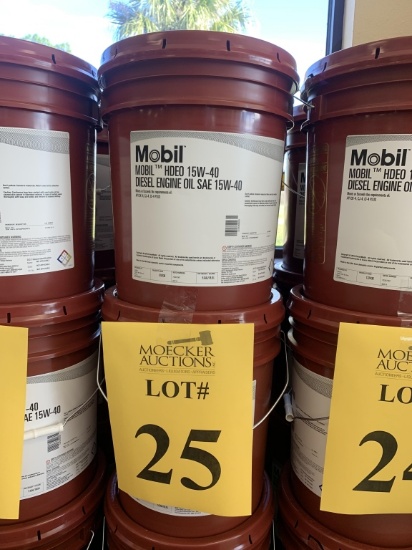 MOBIL HDEO 15W-40 ENGINE OIL