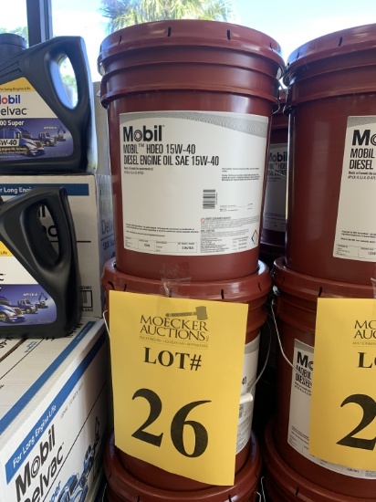 MOBIL HDEO 15W-40 ENGINE OIL | Barnebys