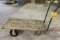 FLATBED CART ON CASTERS
