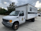 2005 FORD E-350 SUPER DUTY BOX TRUCK