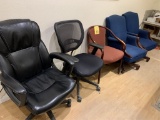 VARIOUS OFFICE CHAIRS