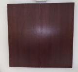 WALL MOUNTED DRY ERASE CABINET