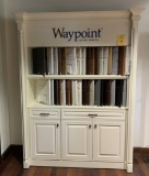 DISPLAY CABINET WITH SAMPLES