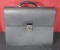 LOUIS VUITTON BLACK DAMIER BRIEFCASE WITH KEY (AUTHENTIC)