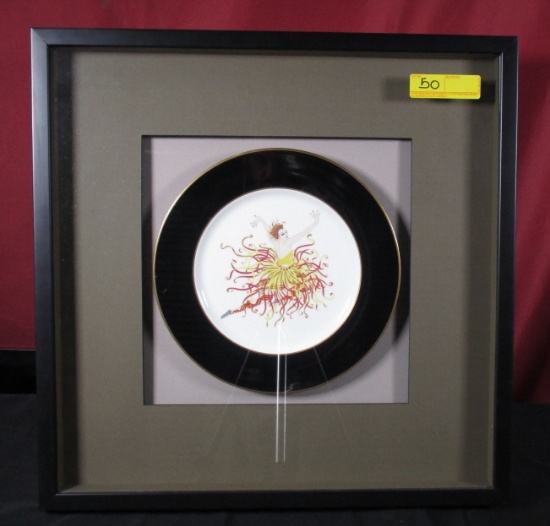 LOT CONSISTING OF (3) FRAMED COLLECTOR PLATES