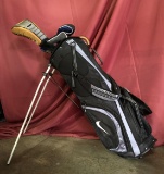 NIKE GOLF CLUBS WITH NIKE STAND GOLF BAG