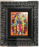 ROMERO BRITTO FRAMED GICLEE CANVAS