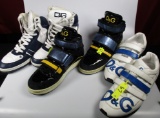 LOT OF (3) PAIRS OF DOLCE AND GABBANA SNEAKERS