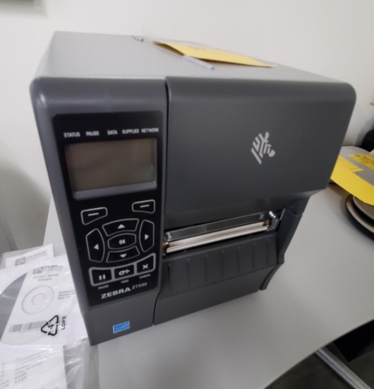 ZEBRA HIGH OUTPUT WAREHOUSE LABEL PRINTER