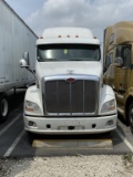 2013 PETERBILT 587 SLEEPER TRACTOR TRAILER TRUCK