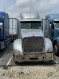 2012 PETERBILT 386 SLEEPER TRACTOR TRAILER TRUCK