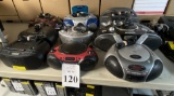 ASSORTED AM/FM/CD PLAYERS