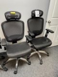 ROLLING ADJUSTABLE HYKEN MESH BACK CHAIRS