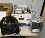 PORTABLE BRIGHTOWN AND LASKO SPACE HEATERS