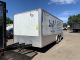 2012 LARK UNITED 20' DUAL AXLE ENCLOSED UTILITY