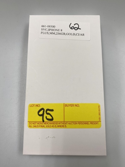NEW IPHONE 8 PLUS, MM, 256GB, GOLD, CI/AR, SVC