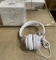 MONT BLANC WHITE WIRED HEADPHONES
