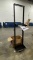 OPEN SERVER RACK, 8' WITH PATCH PANEL
