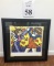 ROMERO BRITO FRAMED ART LITHOGRAPH