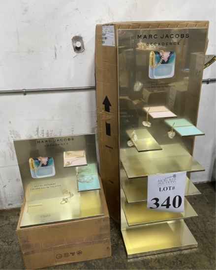 LOT OF (2) MARC JACOBS DISPLAYS