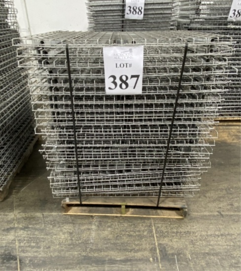 WIRE DECKS FOR PALLET RACKS