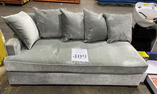 GREY MICRO FIBER COUCH