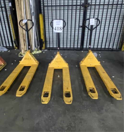 NARROW FORK PALLET JACKS