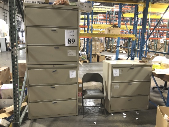 3-DRAWER LATERAL FILES